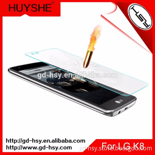 HUYSHE Screen Protector For Lg K8 Premium Tempered Glass Full Coverage